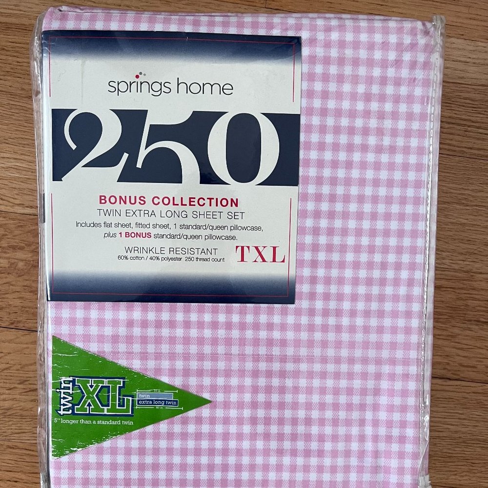 Springs Home Twin XL Sheet Set - NWT